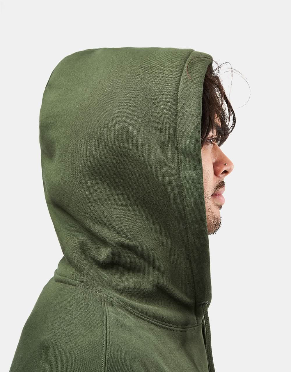 HUF Blur Pullover Hoodie - Hunter Green - Image 5