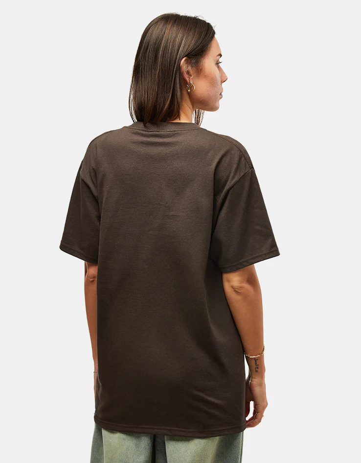 HUF Chop Kick Block T-Shirt - Bison - Image 5