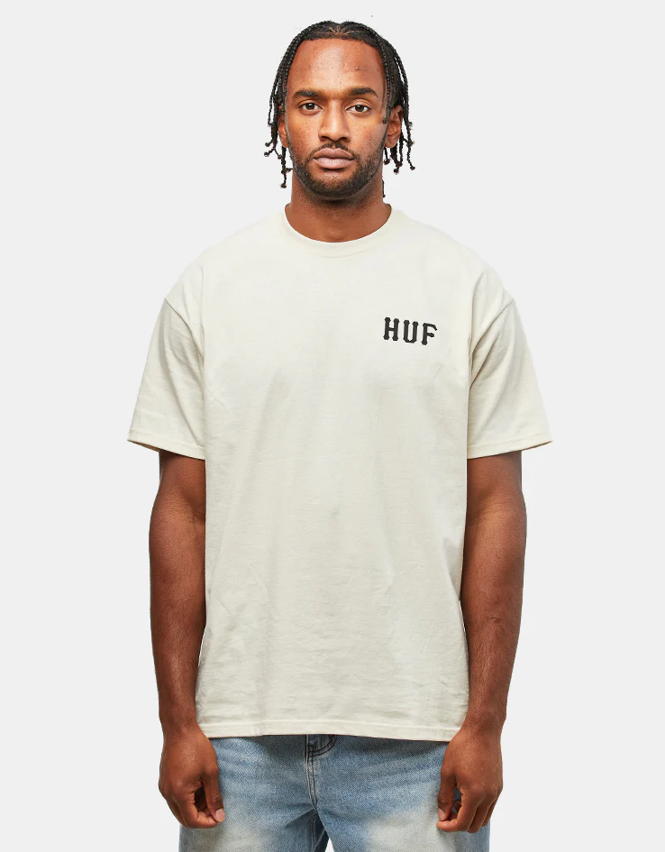 HUF Classic H T-Shirt - Natural - Image 2