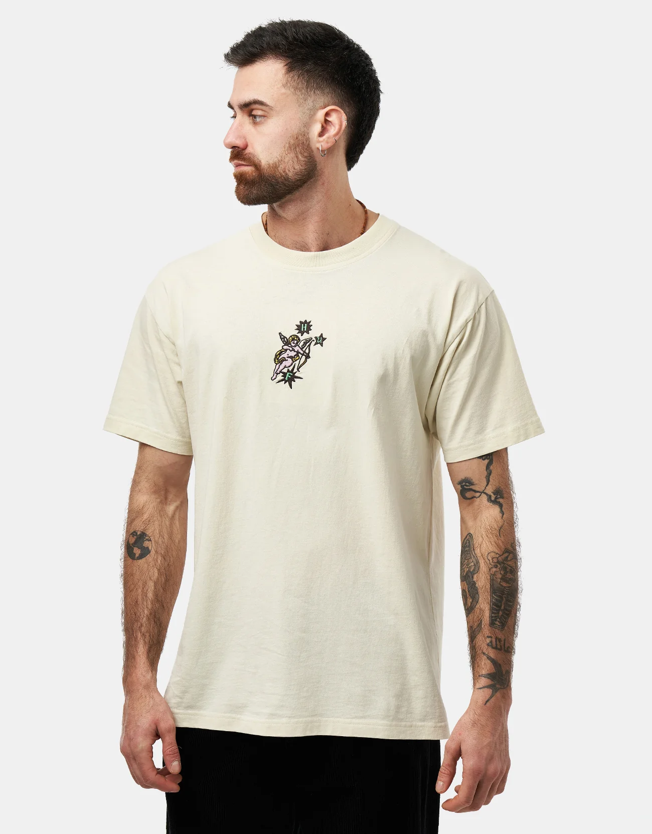 HUF Cupid Washed T-Shirt - Natural
