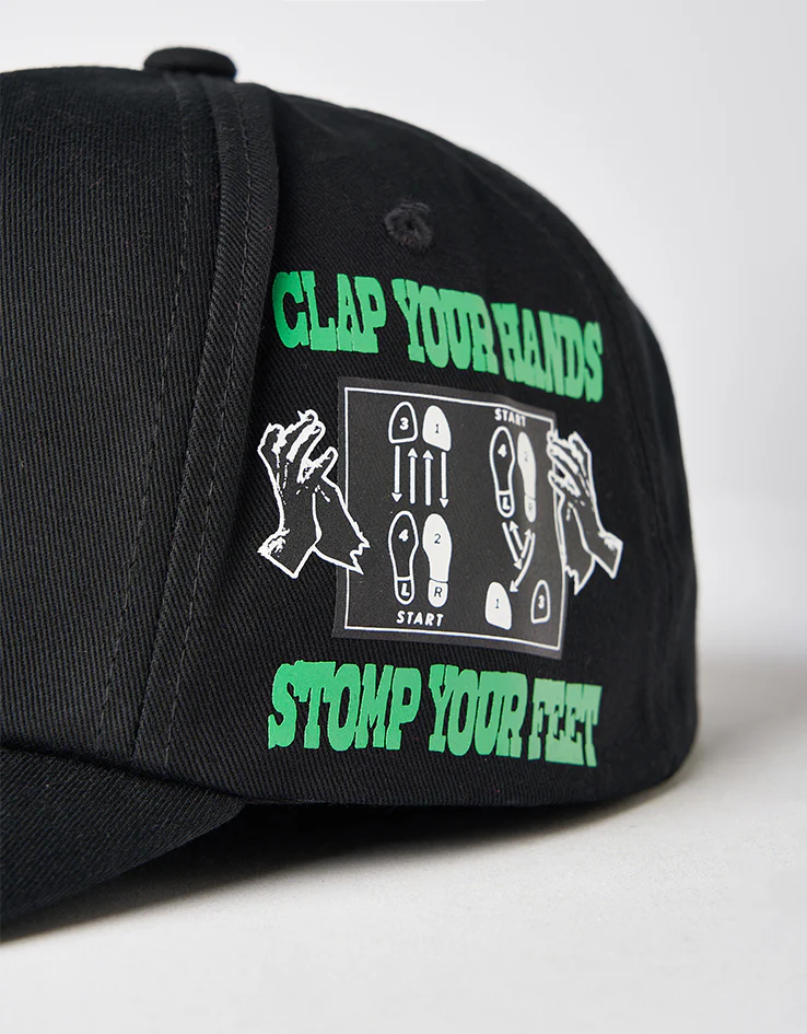 HUF Everybody Get Loose Snapback Cap - Black - Image 5