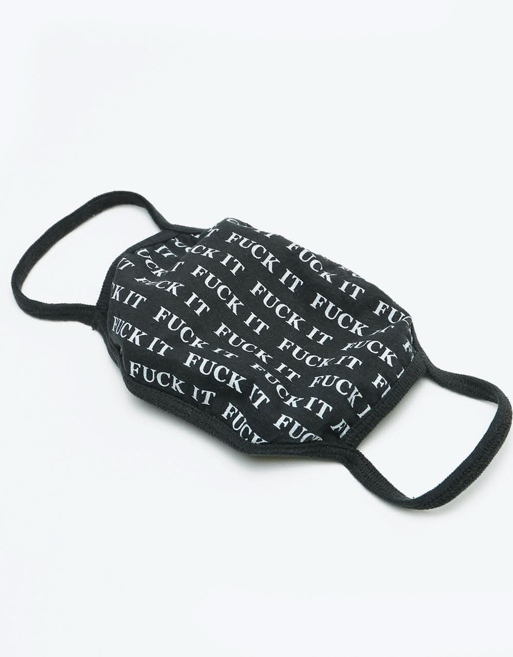 HUF Fuck It Face Mask - Black - Image 5