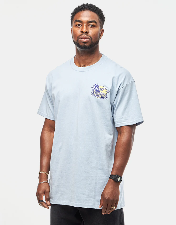 HUF Full Service T-Shirt - Sky - Image 2