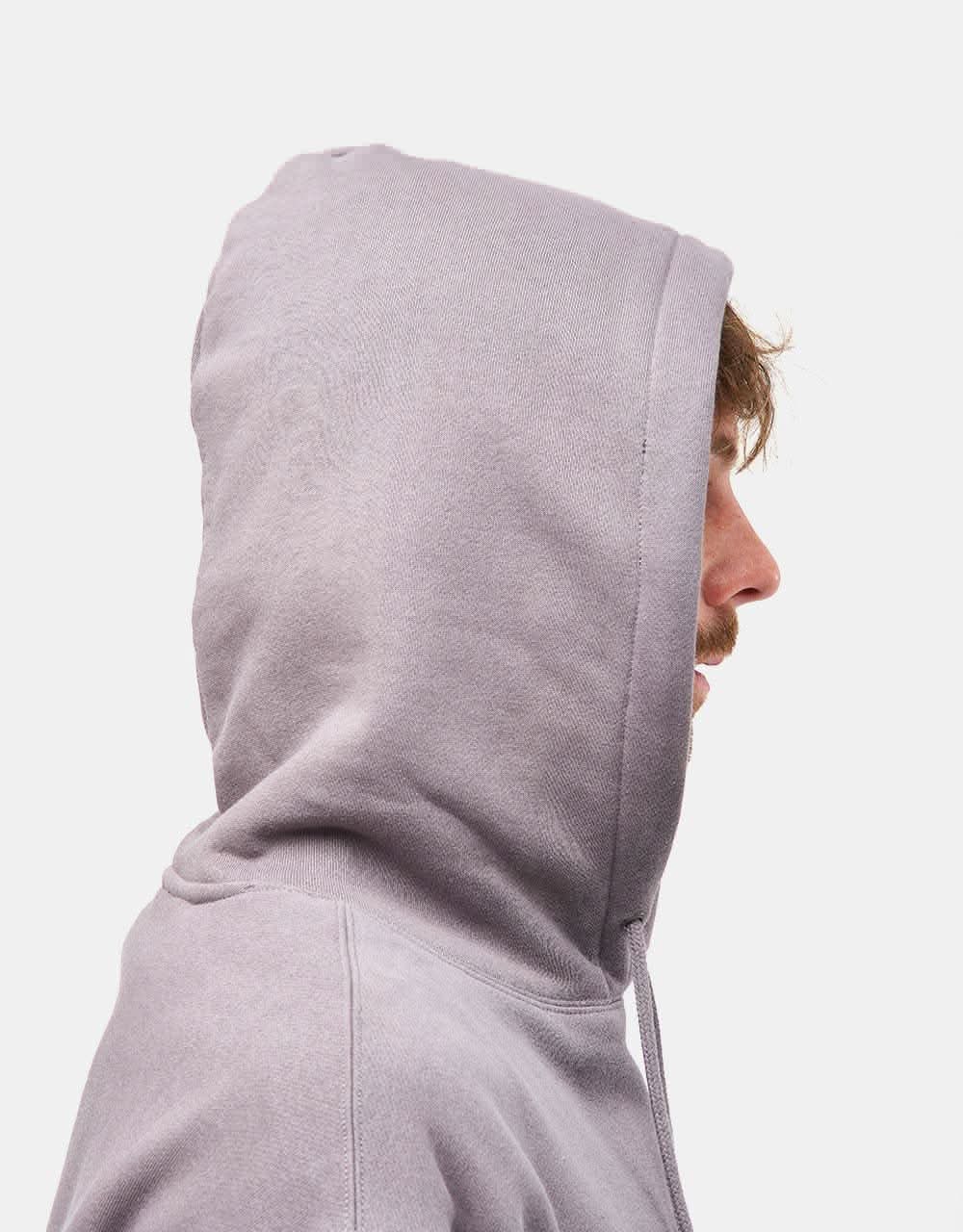 HUF Gamma Pullover Hoodie - Light Plum - Image 5