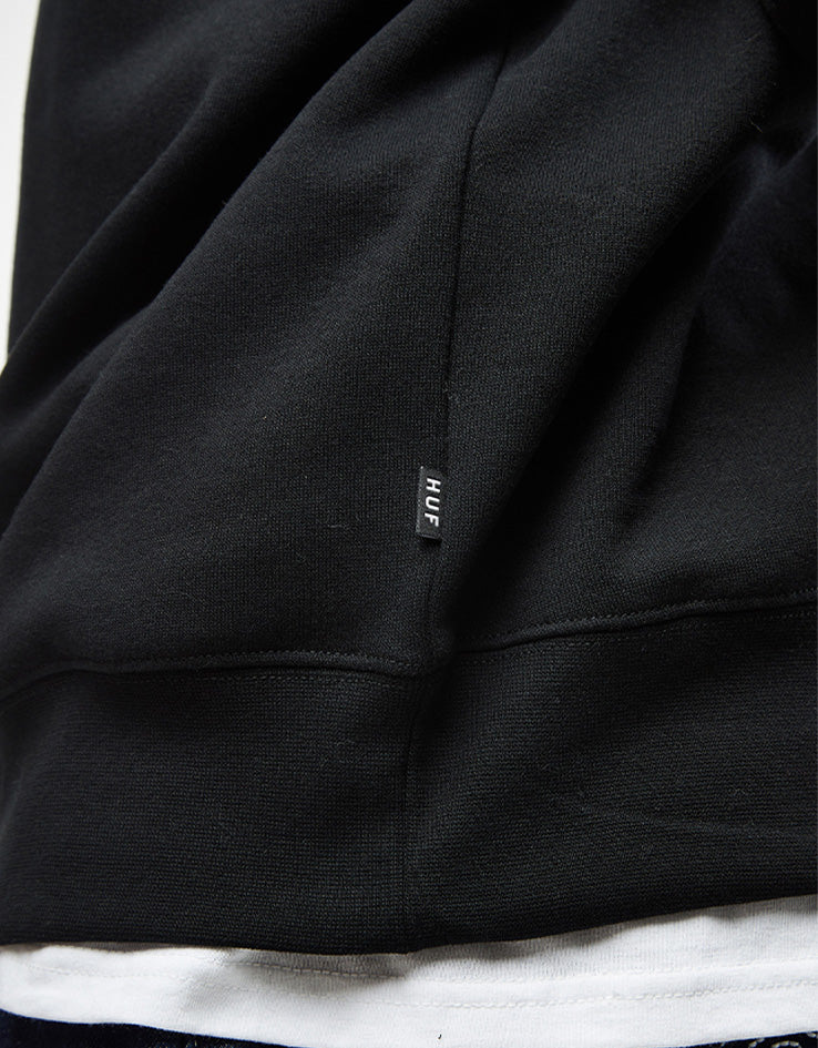 HUF H Star Crewneck - Black - Image 4