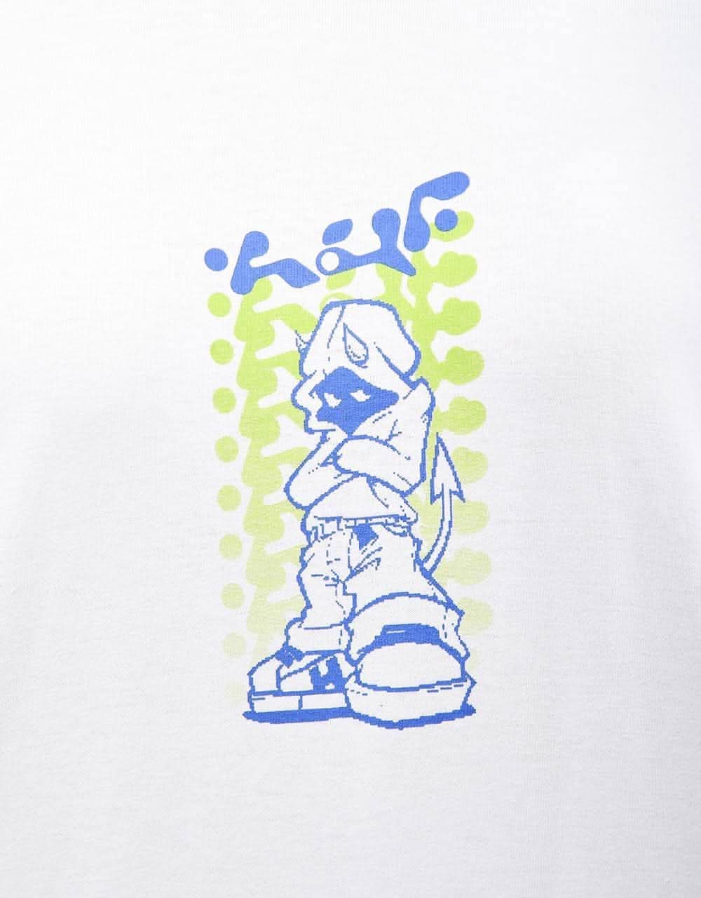 HUF Hell Razor T-Shirt - White - Image 9
