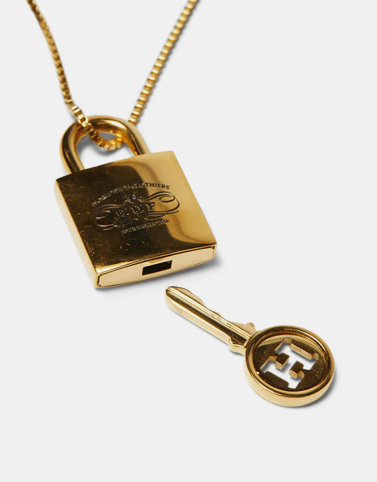 HUF Lock & Key Pendant - Image 3