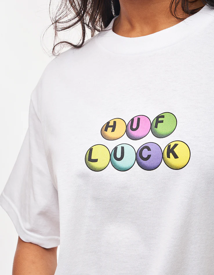 HUF Lucky T-Shirt - White - Image 7
