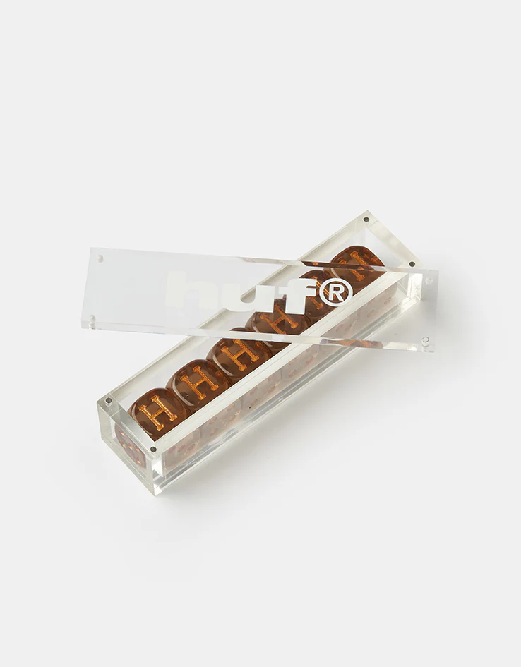 HUF Lux Dice Set - Brown - Image 3