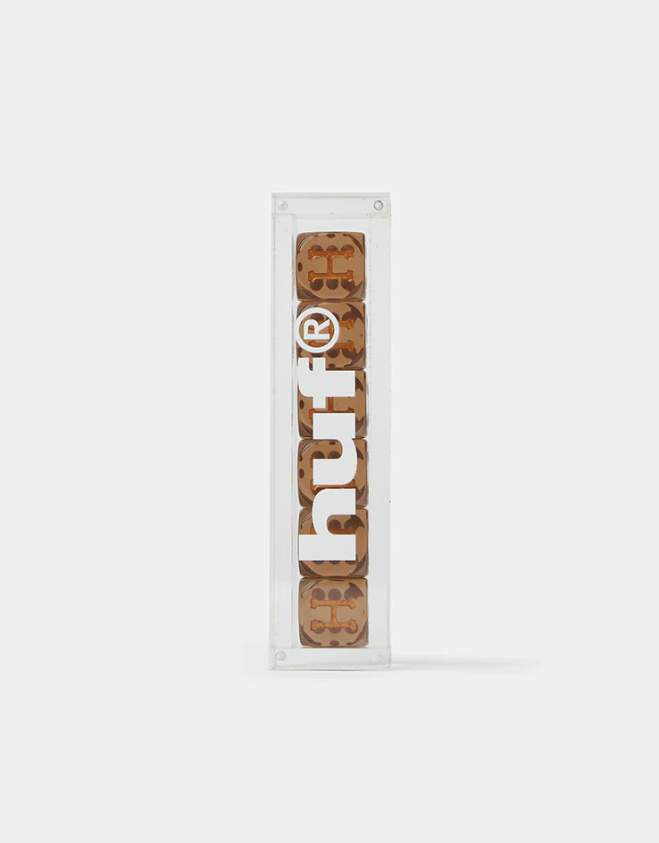 HUF Lux Dice Set - Brown - Image 4