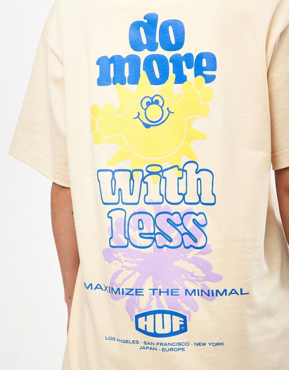 HUF Maximize T-Shirt - Wheat - Image 7