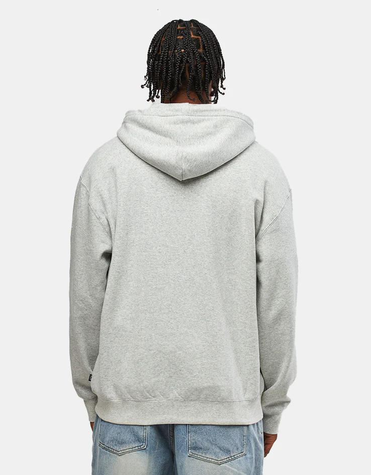 HUF Megablast Embroidered Pullover Hoodie - Ash - Image 2