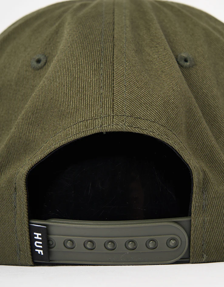 HUF Melt Snapback Cap - Green - Image 3