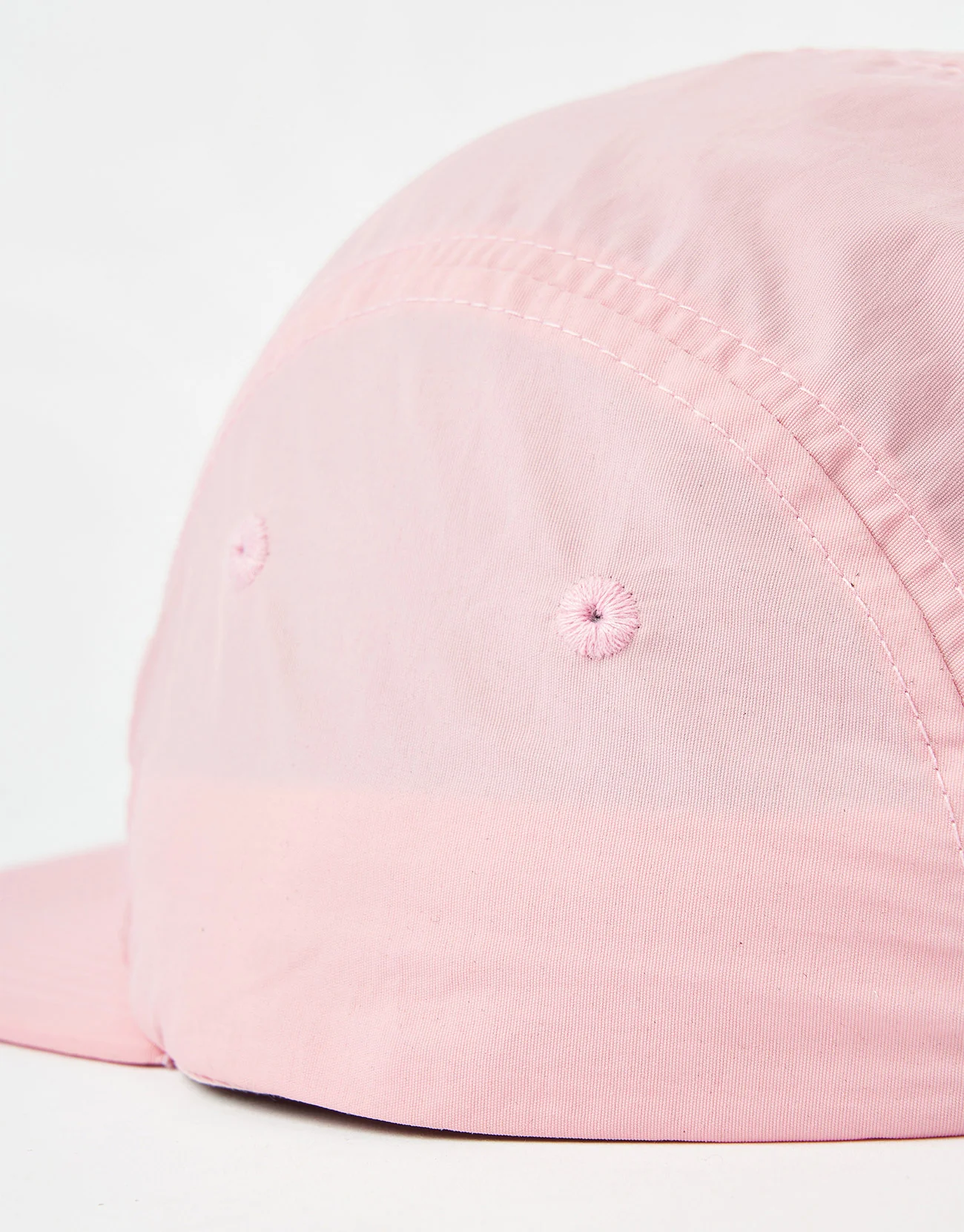 HUF Metal Triple Triangle 5 Panel Cap - Powder Pink - Image 3