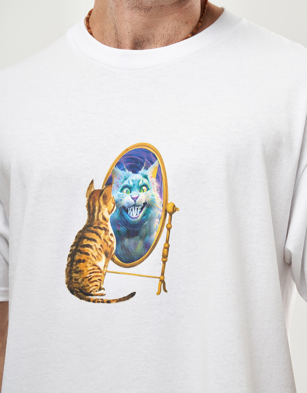 HUF Mirror T-Shirt - White - Image 2