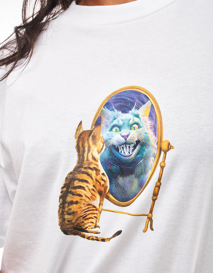 HUF Mirror T-Shirt - White - Image 6