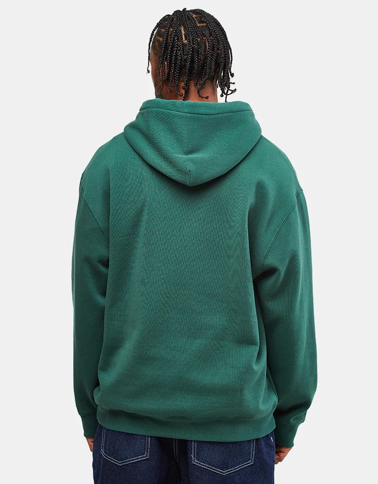 HUF Outlines Pullover Hoodie - Forest Green - Image 2