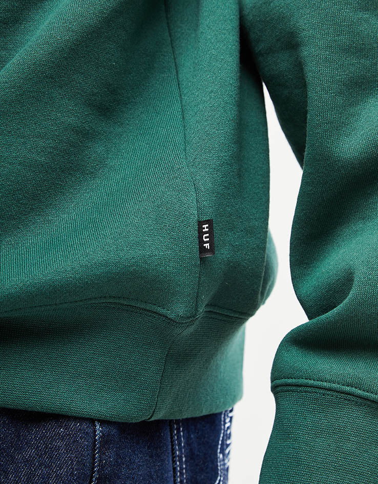 HUF Outlines Pullover Hoodie - Forest Green - Image 4