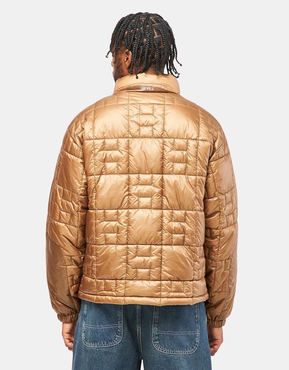 HUF Pertex Puffer Jacket - Russet - Image 2
