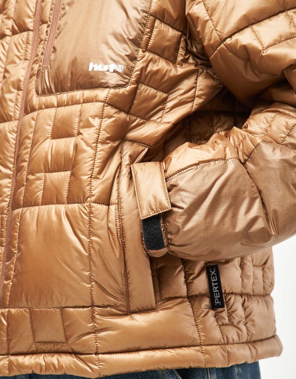 HUF Pertex Puffer Jacket - Russet - Image 6
