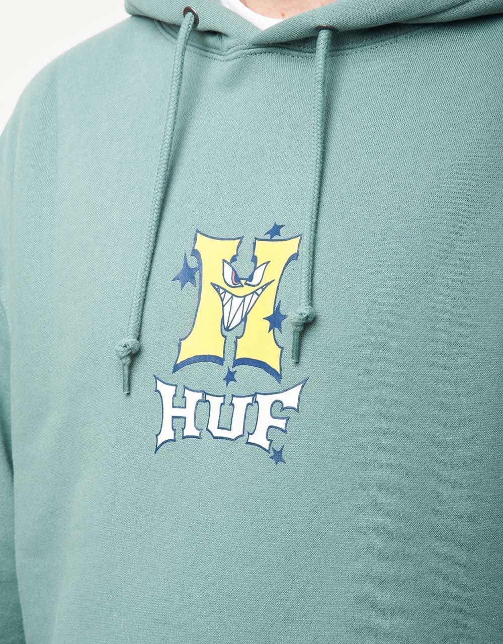 HUF Sassy H Pullover Hoodie - Sage - Image 3