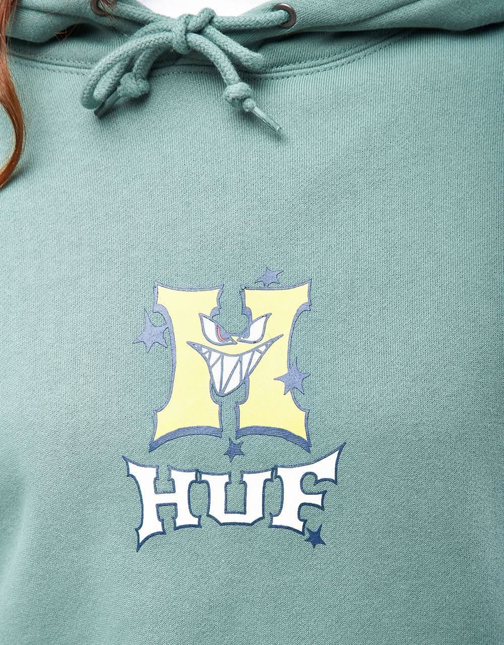 HUF Sassy H Pullover Hoodie - Sage - Image 8