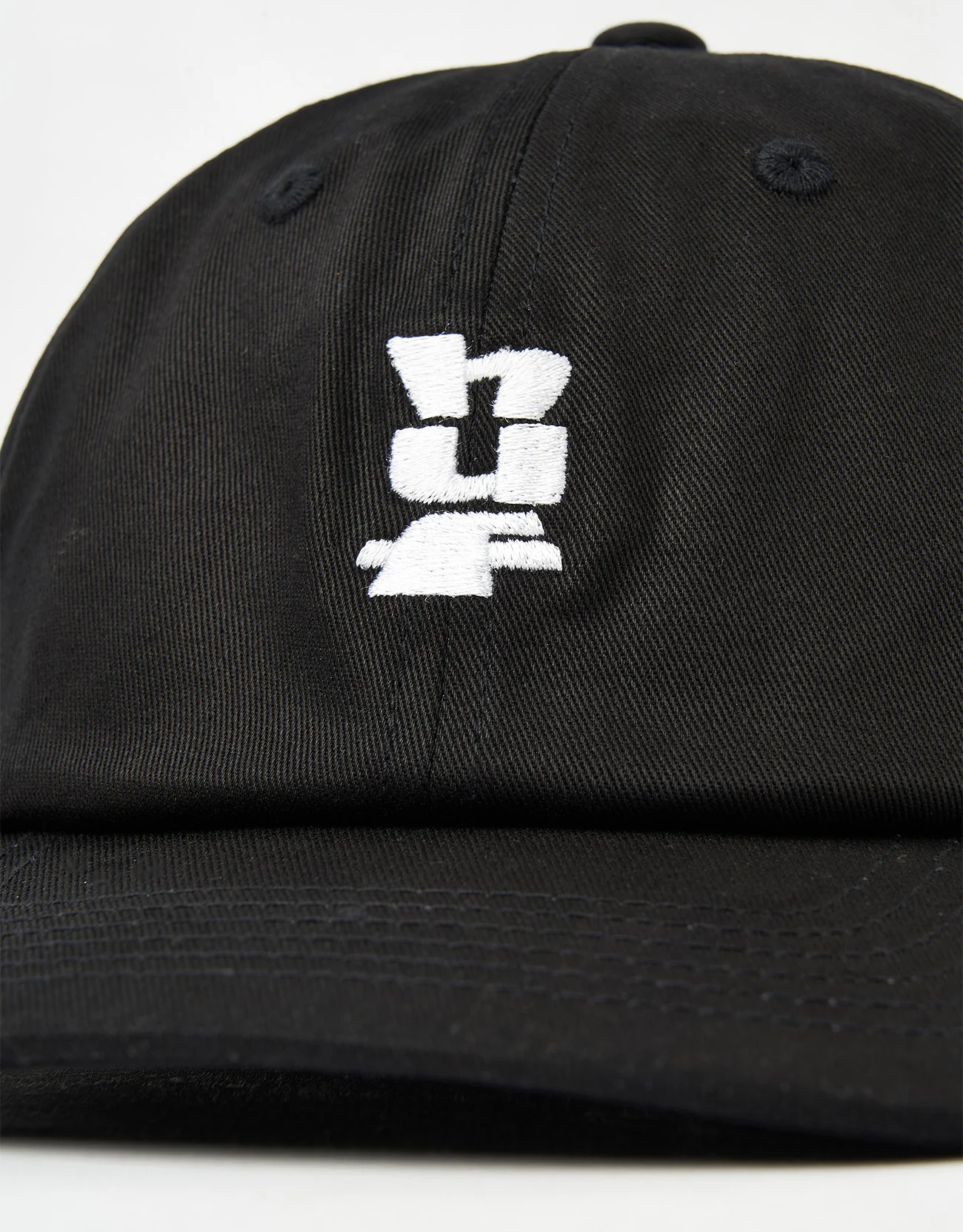 HUF Set Megablast 6 Panel Curved Visor Cap - Black - Image 2