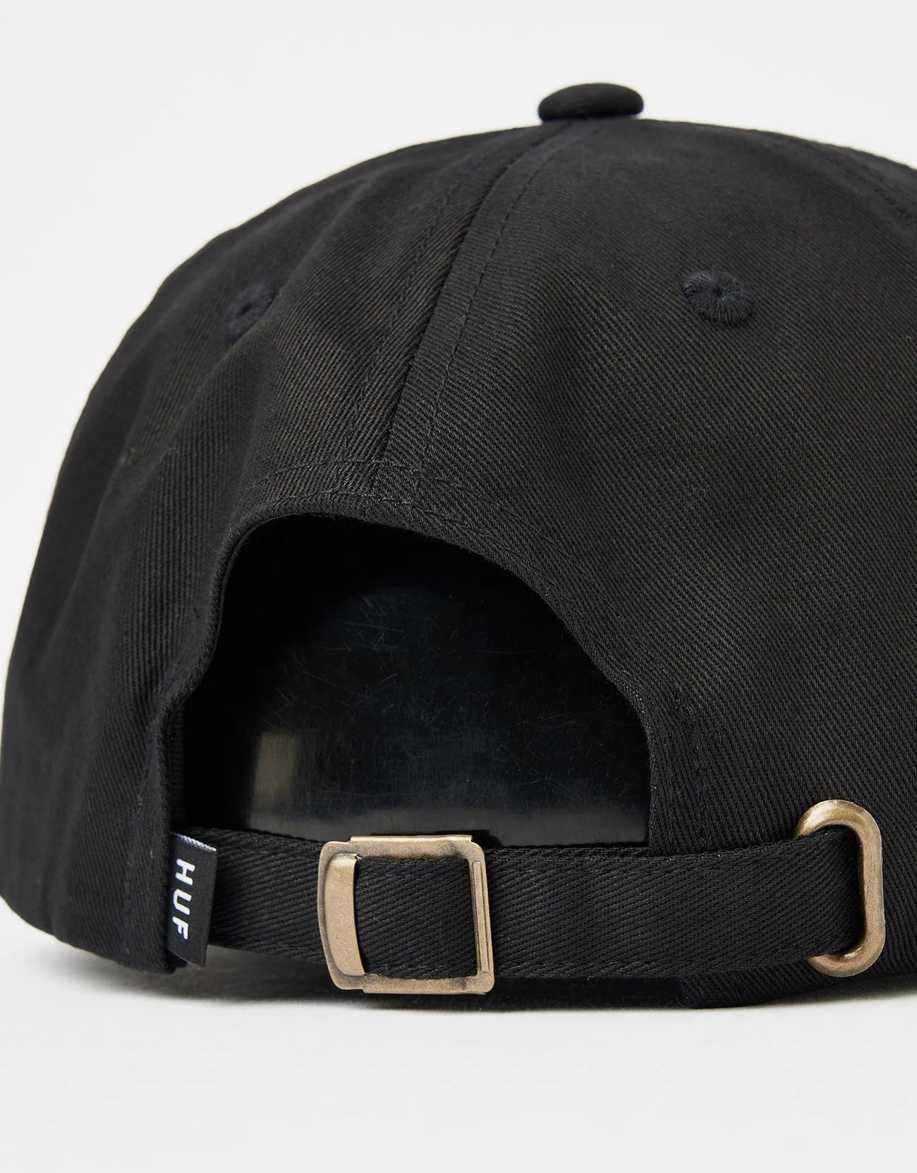HUF Set Megablast 6 Panel Curved Visor Cap - Black - Image 4