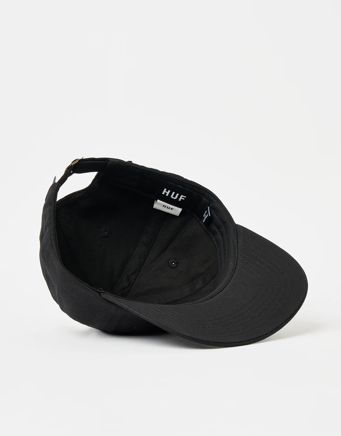 HUF Set Megablast 6 Panel Curved Visor Cap - Black - Image 5
