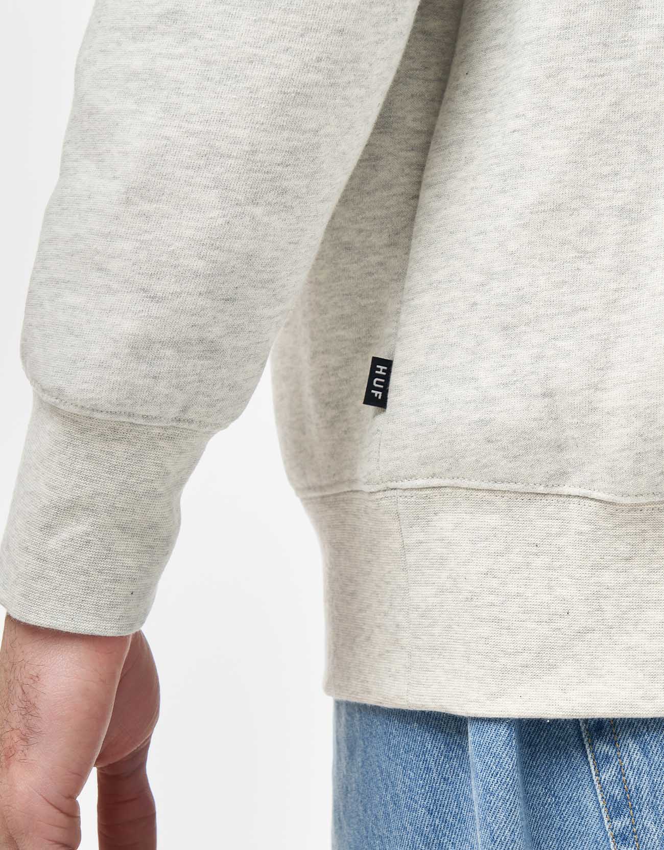 HUF Set Megablast Crewneck - Ash - Image 5