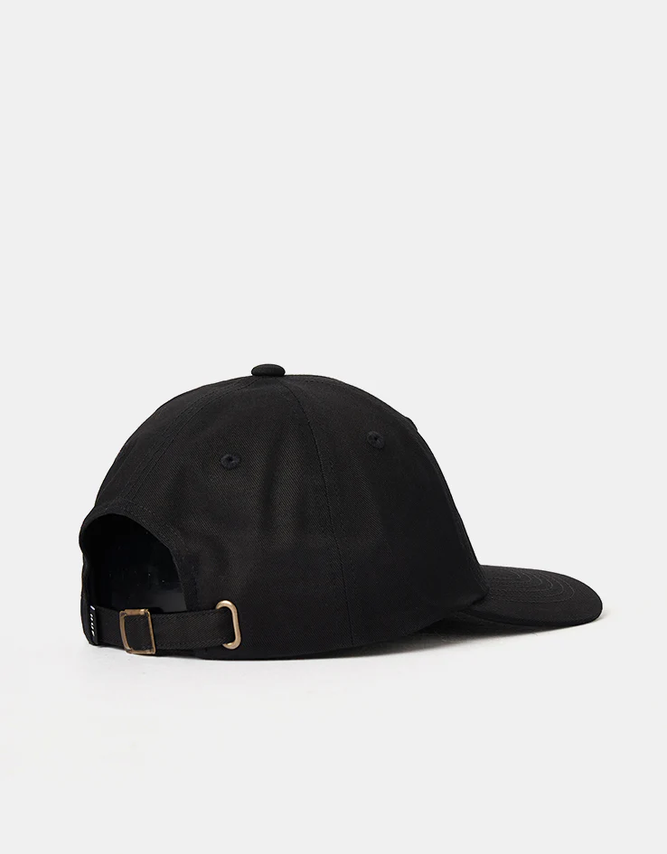 HUF Set OG Logo Curved Visor Cap - Black - Image 4