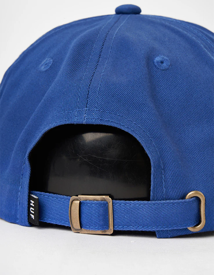 HUF Set OG Logo Curved Visor Cap - Cobalt Blue - Image 3