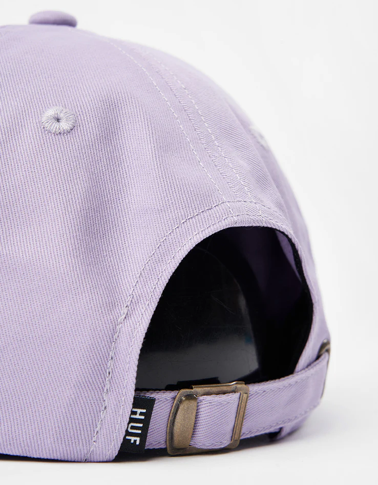 HUF Set OG Logo Curved Visor Cap - Dust Purple - Image 3
