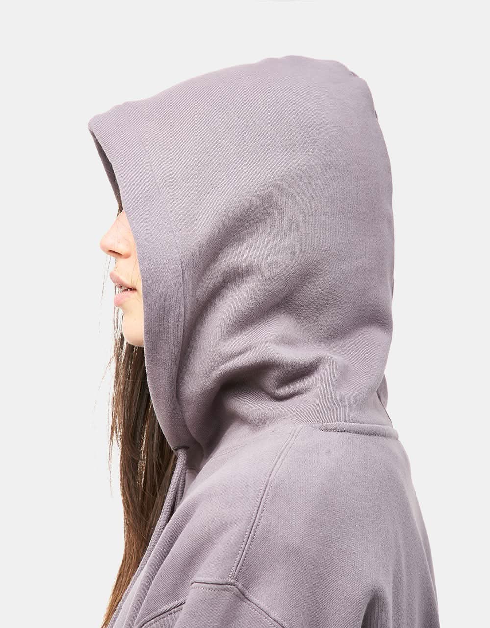 HUF Set Triple Triangle Pullover Hoodie - Light Plum - Image 10