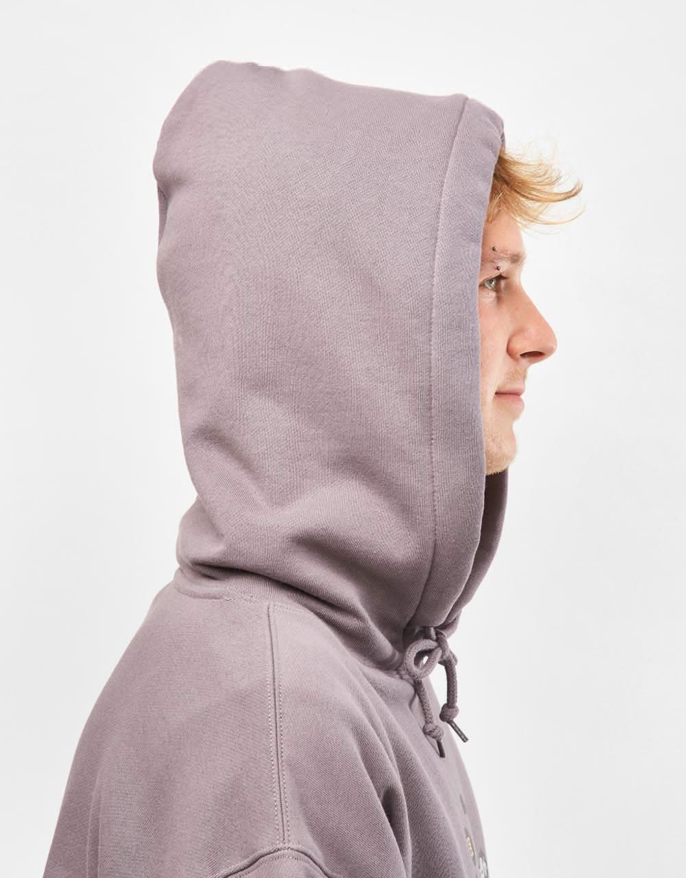 HUF Song Pullover Hoodie - Light Plum - Image 5