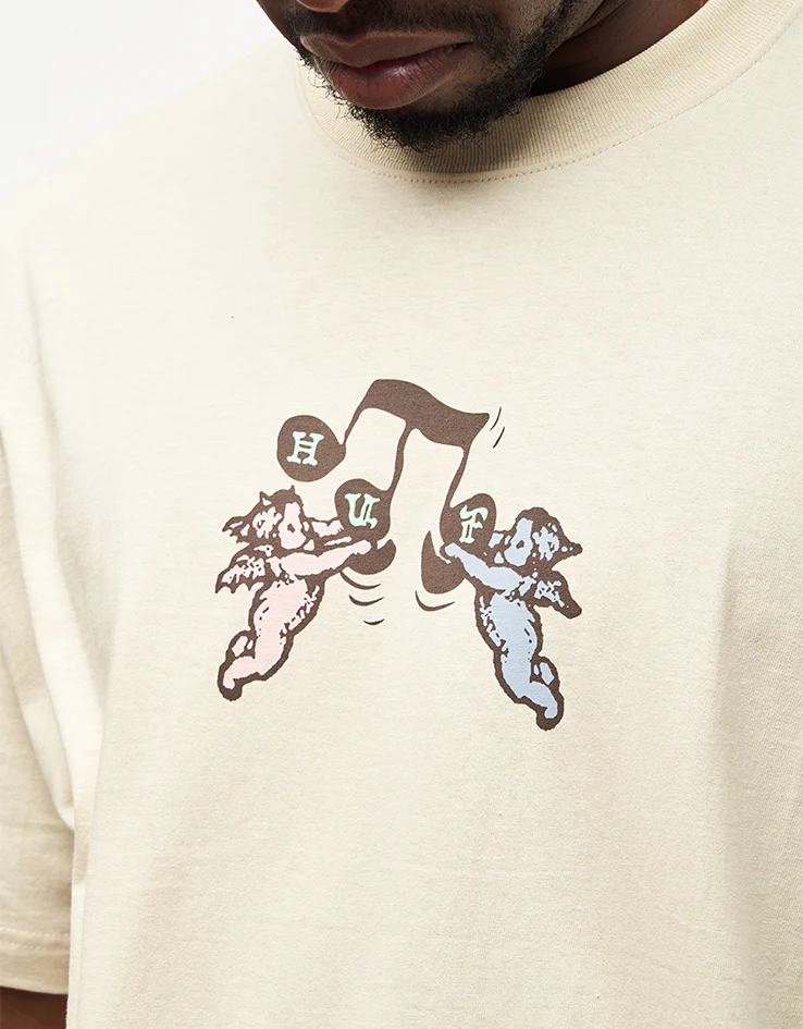 HUF Song T-Shirt - Stone - Image 3