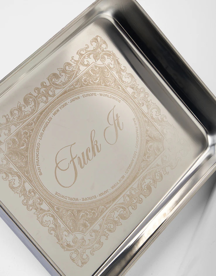 HUF Statement Metal Catchall - Silver - Image 2