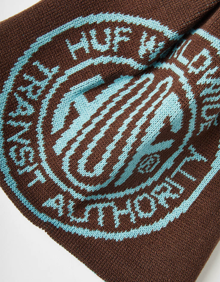 HUF Token Reversible Skull Beanie - Bison - Image 3
