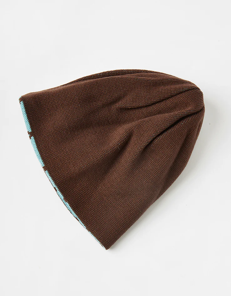 HUF Token Reversible Skull Beanie - Bison - Image 4