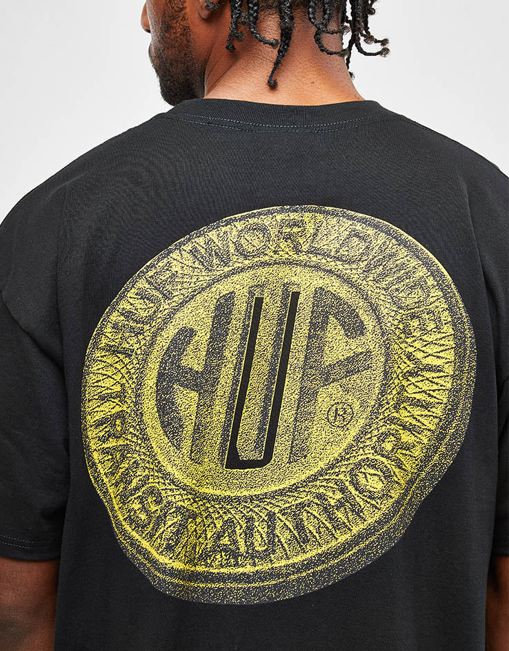 HUF Token T-Shirt - Black - Image 4