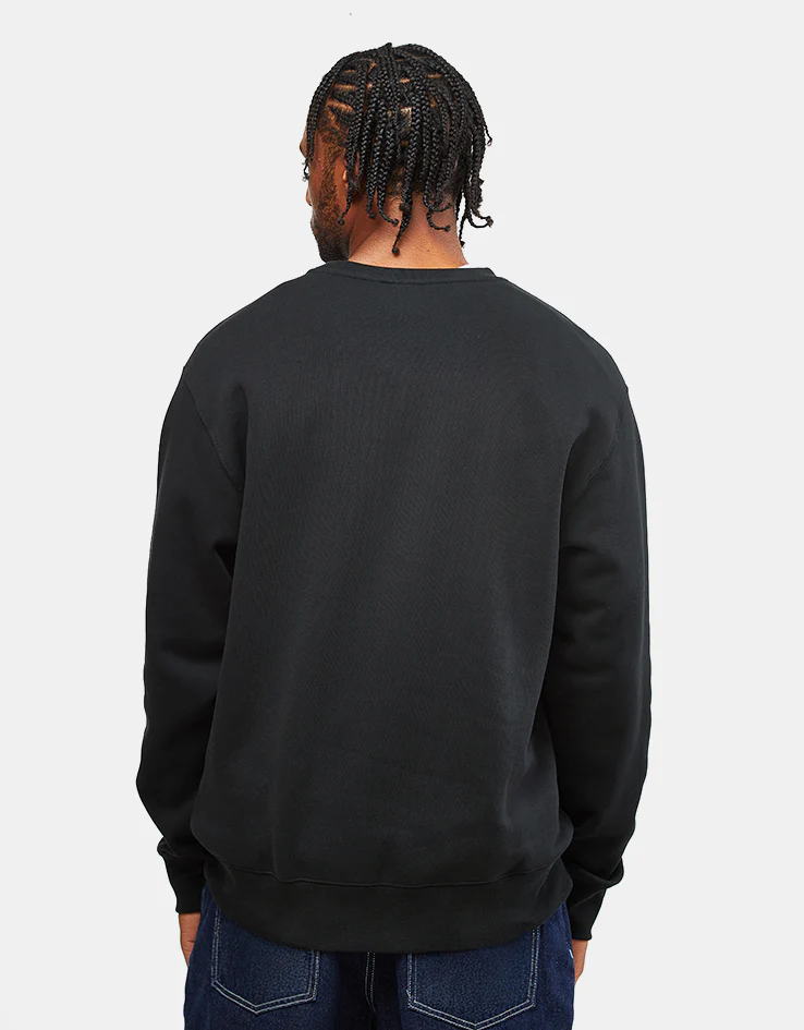HUF Transit Authority Crewneck - Black - Image 2
