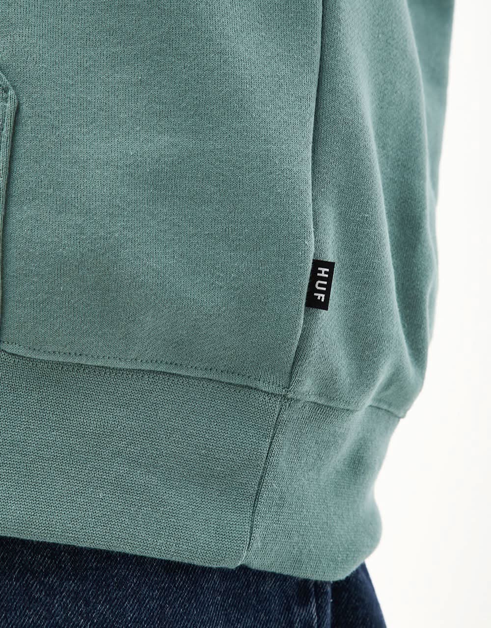 HUF Triple Triangle Pullover Hoodie - Sage - Image 11