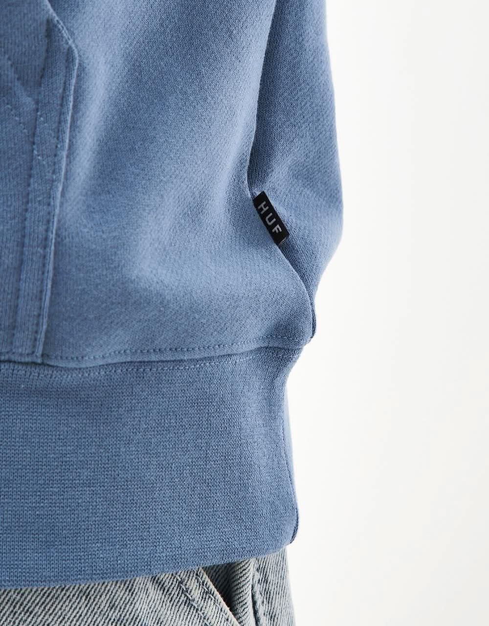 HUF Triple Triangle Pullover Hoodie - Slate Blue - Image 6