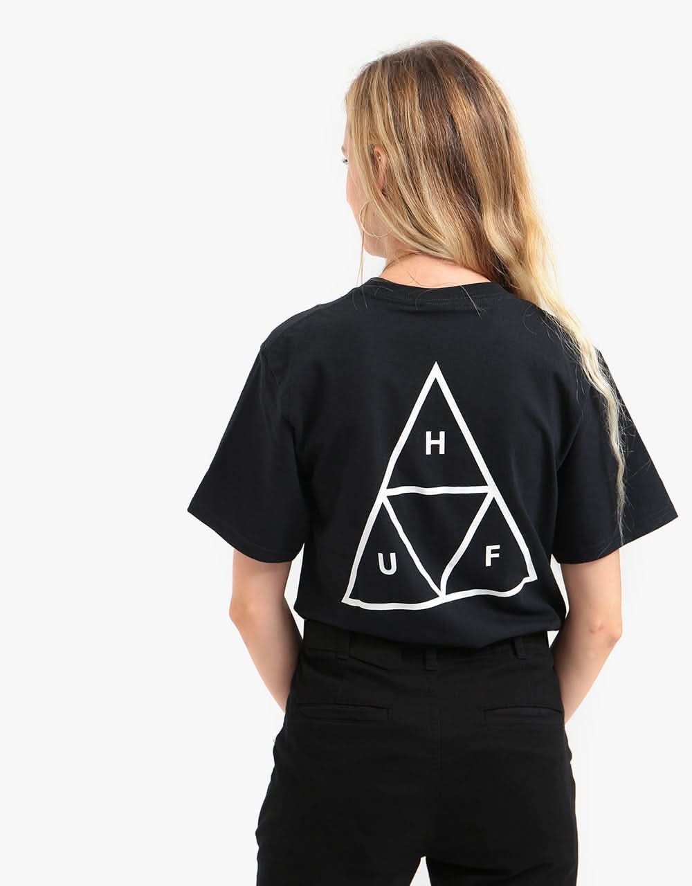 HUF Set Triple Triangle T-Shirt - Black - Image 5