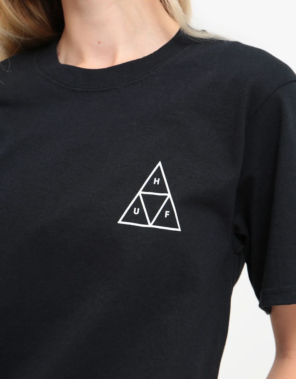 HUF Set Triple Triangle T-Shirt - Black - Image 7