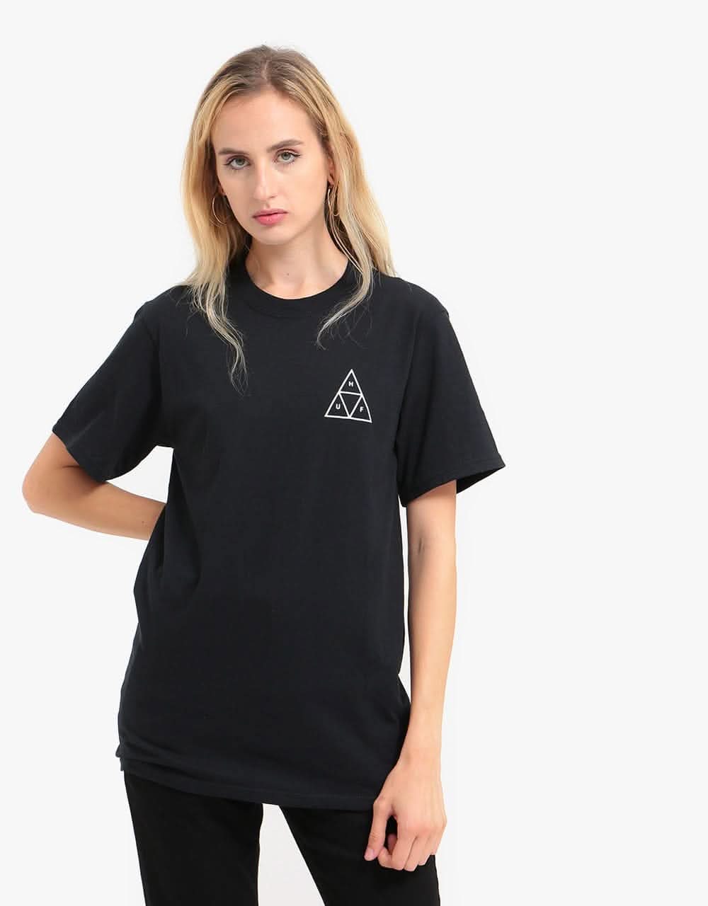HUF Set Triple Triangle T-Shirt - Black - Image 9
