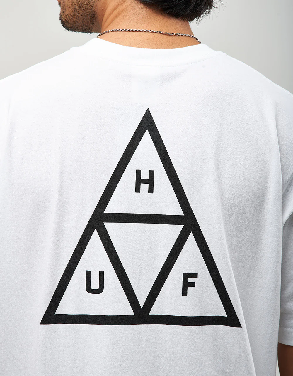 HUF Set Triple Triangle T-Shirt - White - Image 3