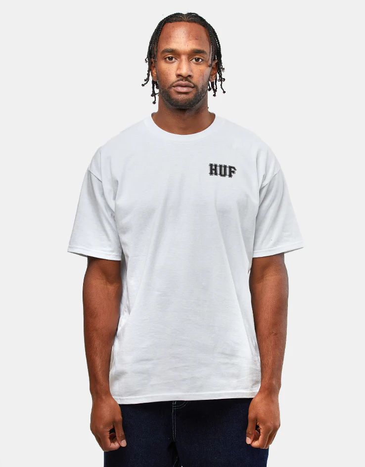 HUF Two Blocks Of Sunshine T-Shirt - White - Image 2