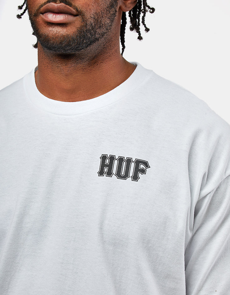 HUF Two Blocks Of Sunshine T-Shirt - White - Image 4