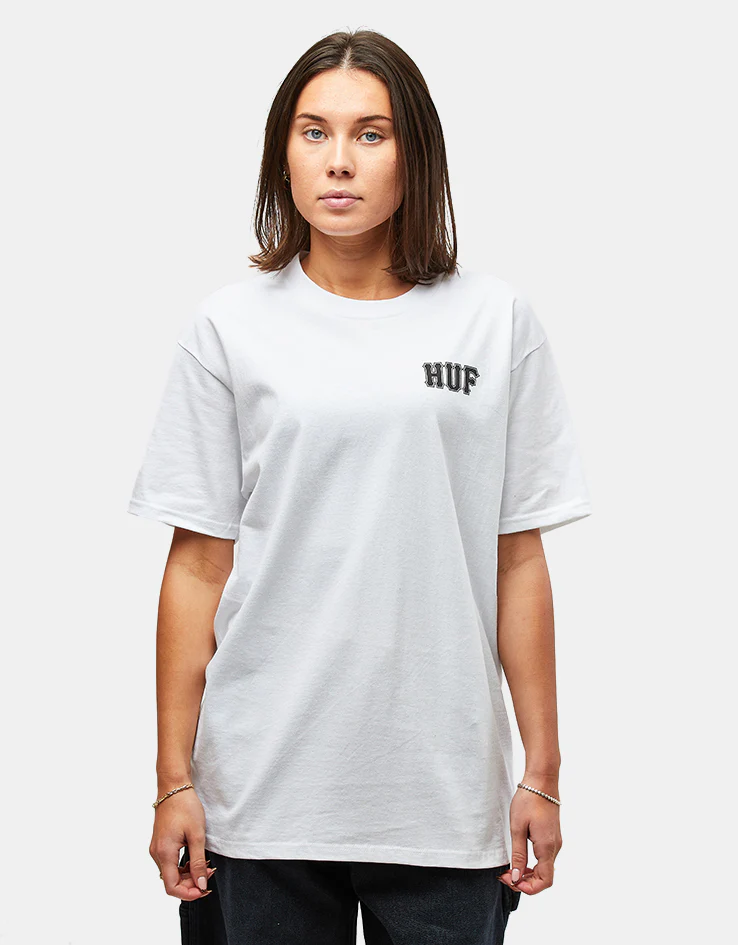 HUF Two Blocks Of Sunshine T-Shirt - White - Image 6